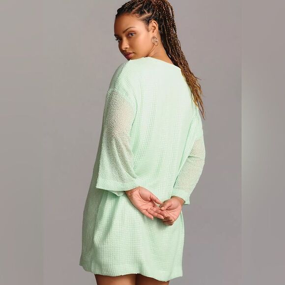 Anthropologie Let Me Be Sequin Shift Mini Dress NWT - Picture 5 of 15